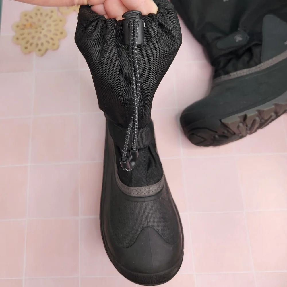 Kamik Black Insulated Snow Boots